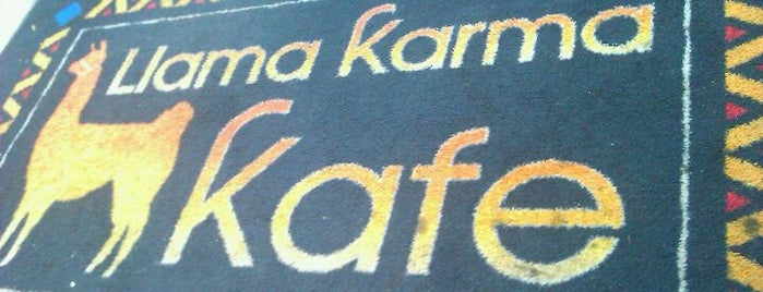 Llama Karma Kafe is one of สถานที่ที่ Kunal ถูกใจ.