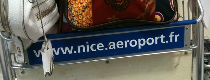 Nice Côte d'Azur Airport (NCE) is one of I Love Airports!.