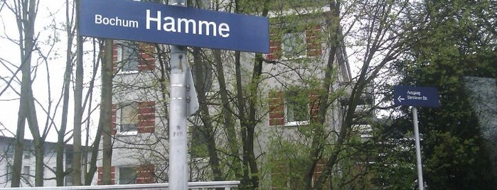 Bahnhof Bochum Hamme is one of Bf's im Ruhrgebiet.