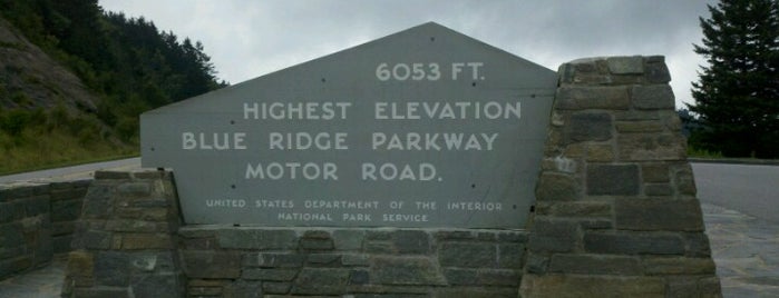 Highest Elevation Lookout is one of Along the Blue Ridge Parkway.