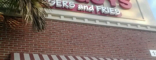 Five Guys is one of Bluffton/Hilton Head.