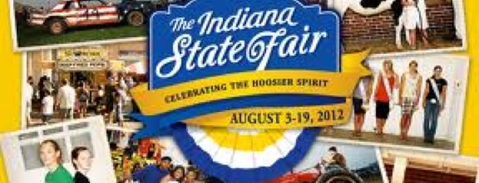 Indiana State Fairgrounds is one of สถานที่ที่บันทึกไว้ของ Caitlin.
