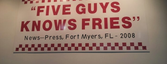 Five Guys is one of Kissimmee Florida.