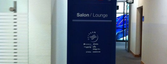 Air France Lounge is one of Airport Lounges I Ended Up In.