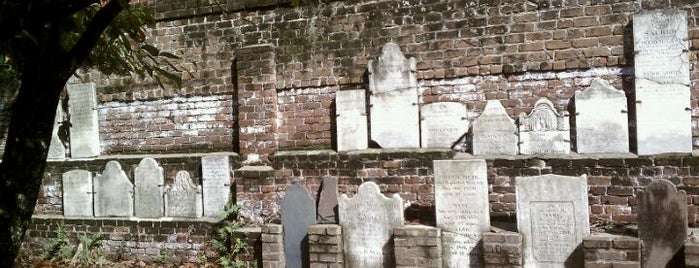 Colonial Park Cemetery is one of Outdoors in Savannah.