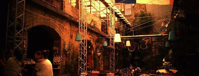 Szimpla Kert is one of Budapest.