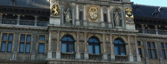 Antwerp City Hall is one of 80 must see places in Antwerp.