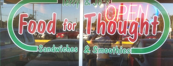Terry & Jo's Food for Thought is one of Baylor University.