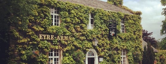 Eyre Arms is one of The Good Pub Guide - Midlands.