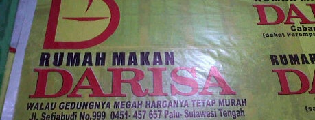 RM. Darisa Dewi Sartika is one of Kuliner PALU Sulawesi Tengah.