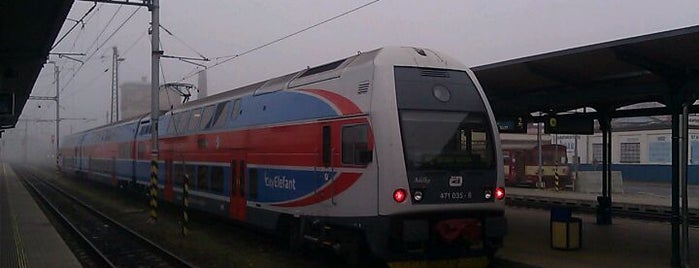 Železniční stanice Opava východ is one of Linka S1/R1 ODIS Opava východ - Český Těšín.