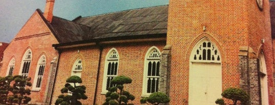 정동제일교회 (Chungdong First Methodist Church) is one of Korean Early Modern Architectural Heritage.