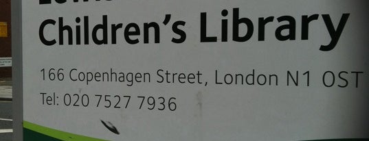 Lewis Carroll Children's Library is one of Barnsbury.