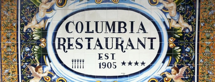 The Columbia Restaurant is one of Florida.