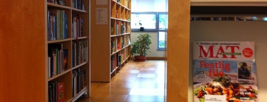 Veberöds bibliotek is one of Tempat yang Disukai Balázs.