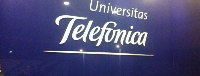Universitas Telefonica is one of Lugares favoritos de Mariana.