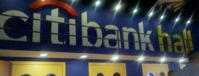 Citibank Hall is one of music venues.