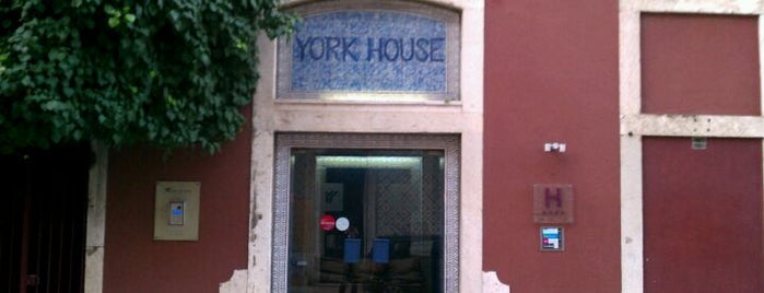 Hotel York House is one of Lissabon.