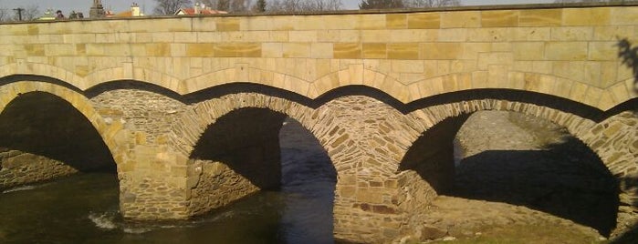 Svatojánský most is one of Lugares favoritos de Jan.