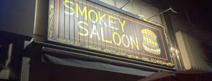 Smokey Saloon is one of EunKyuさんのお気に入りスポット.