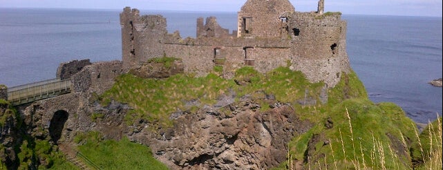 Dunluce Castle is one of இTwo tickets to Dublinஇ.