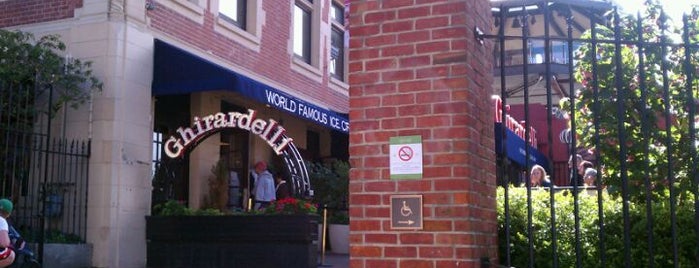 Ghirardelli Chocolate Marketplace is one of A few fave SF restaurants.