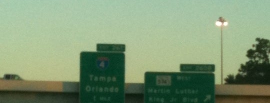 Interstate 4 is one of Highways and streets.