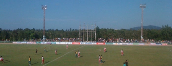 สนามกีฬาองค์การบริหารส่วนจังหวัดนราธิวาส is one of Thai League 3 (Lower Region) Stadium.