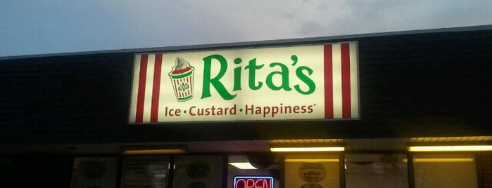 Rita's Italian Ice & Frozen Custard is one of Ronnie : понравившиеся места.