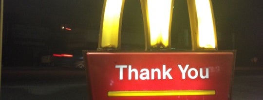 McDonald's is one of Tempat yang Disimpan Udana.