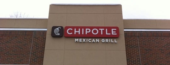 Chipotle Mexican Grill is one of Tempat yang Disukai Patrick.