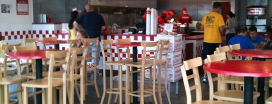 Five Guys is one of Jens’s Liked Places.
