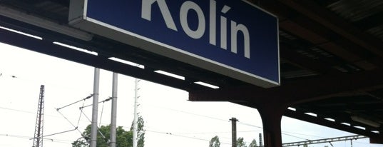 Železniční stanice Kolín is one of přibližovadla.
