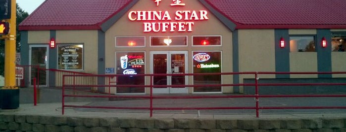 China Star Buffet is one of สถานที่ที่ rorybn1p ถูกใจ.