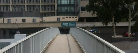 The Footbridge across Burgundy St to the Austin Hospital is one of Austin Health places.
