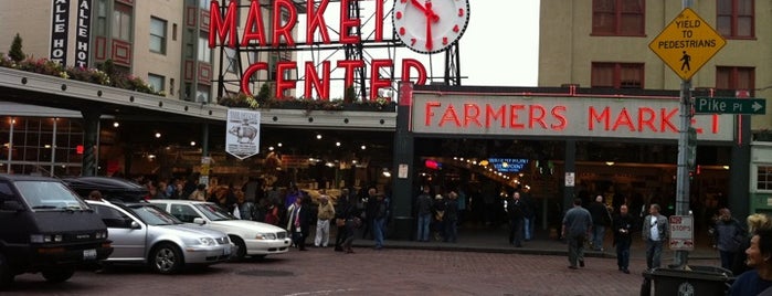 Pike Place Market is one of Visitor Itinerary for Midwesterners to Seattle.