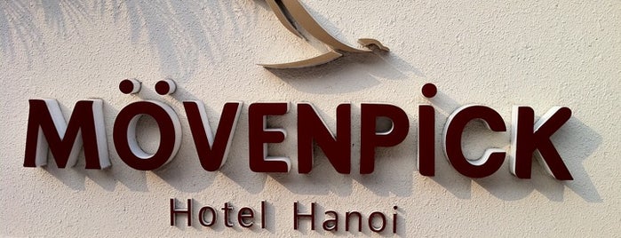 Mövenpick Hotel Hanoi is one of Voi rua lavabo cam ung thong minh.