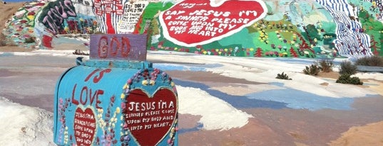 Salvation Mountain is one of Los Angeles Curiosities.