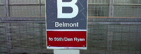 CTA - Belmont (Red/Brown/Purple) is one of CTA Red Line.