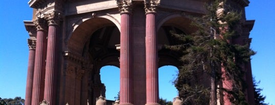 Palace of Fine Arts is one of SFO.