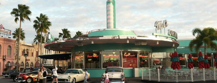 Mel's Drive-In is one of Universal Studios - Orlando, Florida.