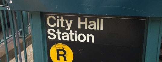 MTA Subway - City Hall (R/W) is one of New York, New York!.