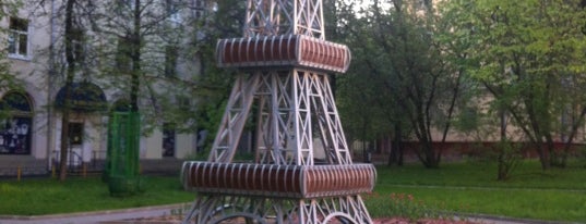 Эйфелева башня Черёмушки is one of Lieux sauvegardés par Ksu.