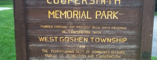 Coopersmith Memorial Park is one of Letterboxing.