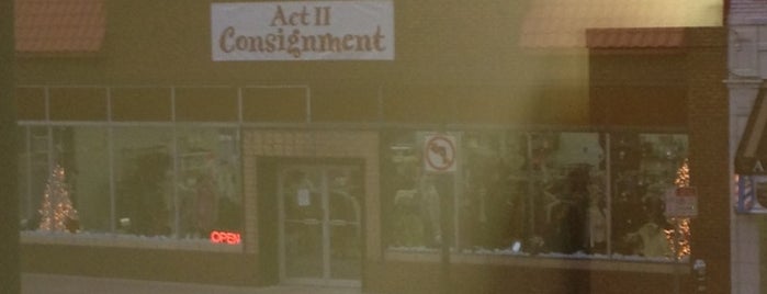 Act II Consignment is one of Locais curtidos por Jesse.