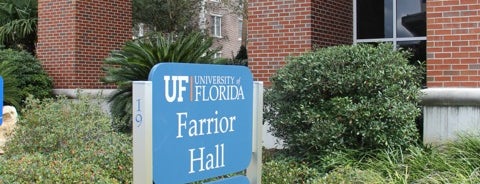 Farrior Hall is one of UF Campus Tour.