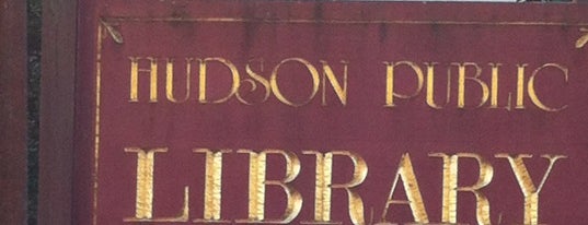 Hudson Public Library is one of สถานที่ที่ Adam ถูกใจ.