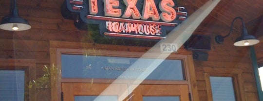 Texas Roadhouse is one of Asheville.