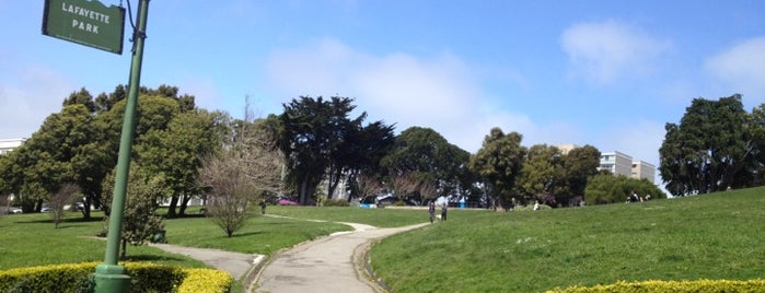 Lafayette Park is one of San Francisco's Greatest Parks.