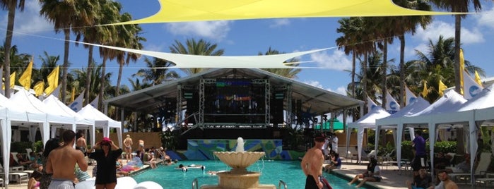The Pool Parties at The Surfcomber is one of The 13 Best Music Venues in Miami Beach.